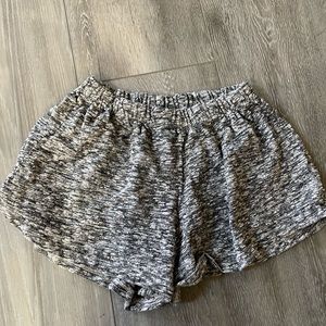 Brandy Melville black and white shorts comfortable and soft